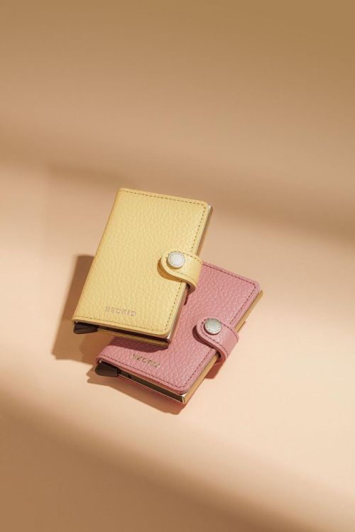 Secrid Miniwallet Pebble (Butter Yellow) - Panache (Koksijde)