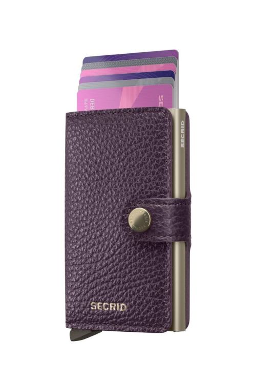 Secrid Miniwallet Pebble (Grape) - Panache (Koksijde)