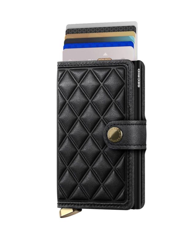 Secrid Miniwallet Premium Emboss Diamond (Black) - Panache (Koksijde)