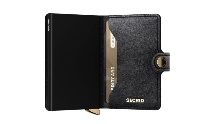 Secrid Miniwallet Premium Emboss Diamond (Black) - Panache (Koksijde)