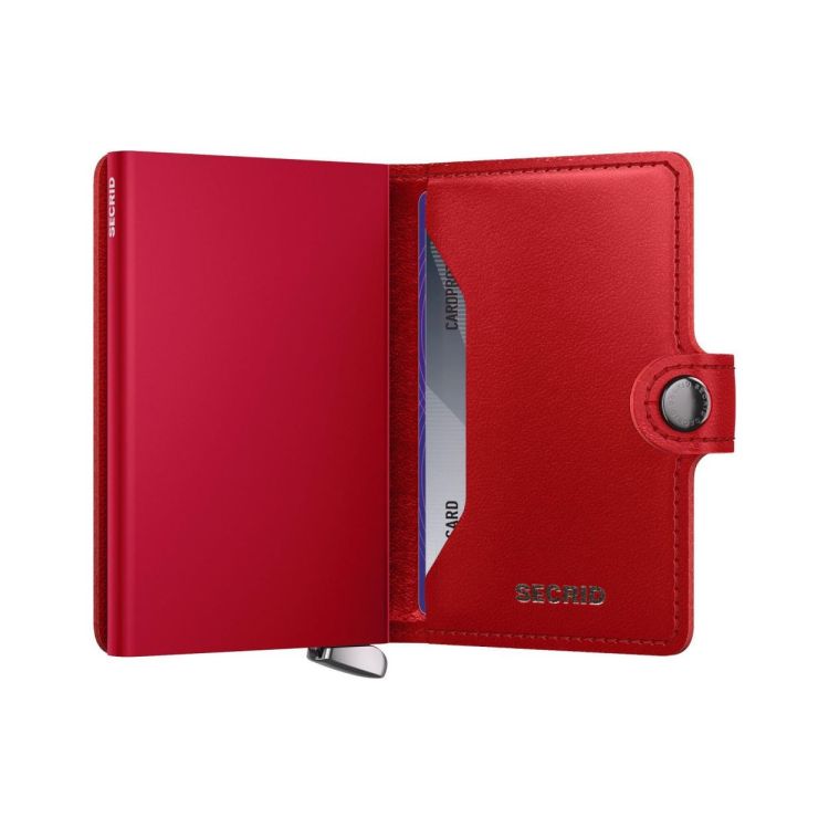 Secrid Miniwallet Premium Emboss Diamond (Red) - Panache (Koksijde)