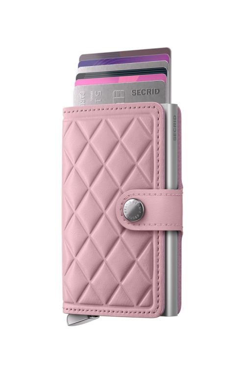 Secrid Miniwallet Premium Emboss Diamond (Rose) - Panache (Koksijde)