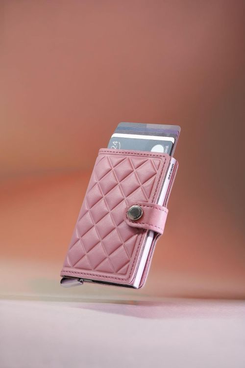 Secrid Miniwallet Premium Emboss Diamond (Rose) - Panache (Koksijde)