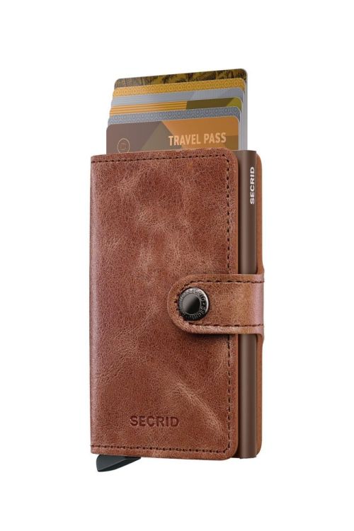 Secrid Miniwallet Vintage (Cognac Brown) - Panache (Koksijde)