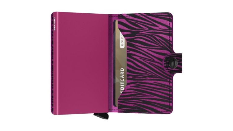 Secrid Miniwallet Zebra (Fuchsia) - Panache (Koksijde)