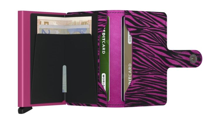 Secrid Miniwallet Zebra (Fuchsia) - Panache (Koksijde)