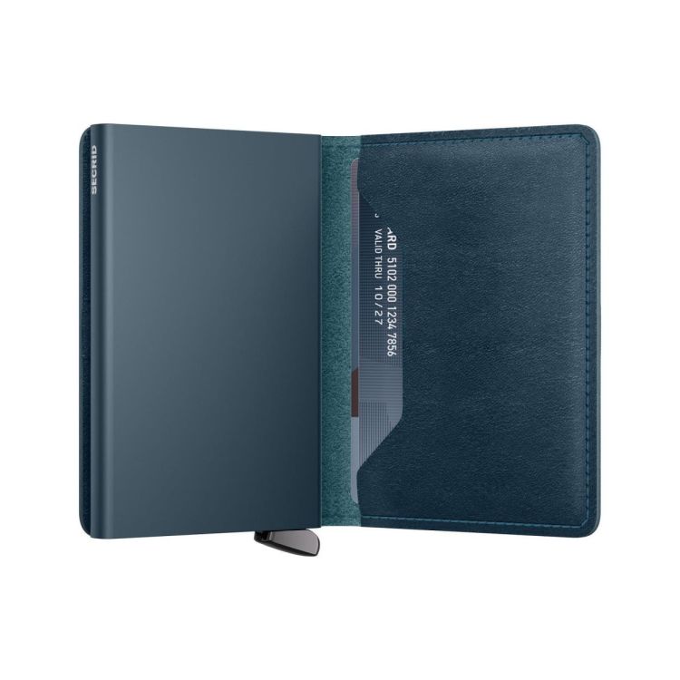 Secrid Slimwallet Basco PREMIUM+ (Teal) - Panache (Koksijde)