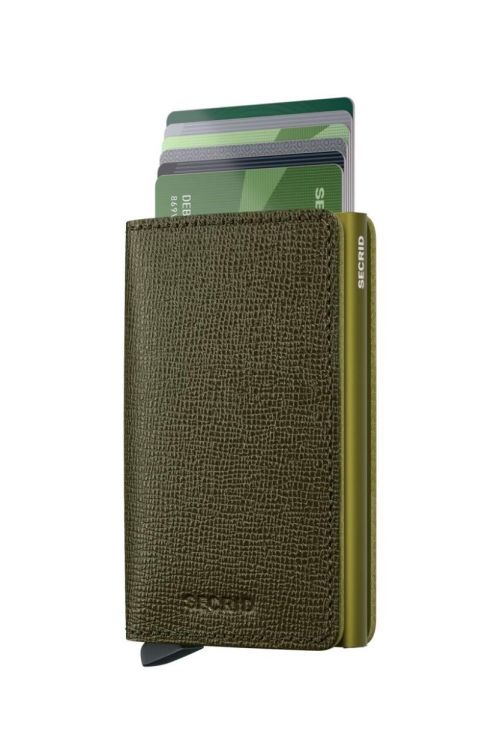 Secrid Slimwallet Crisple (Kelp) - Panache (Koksijde)