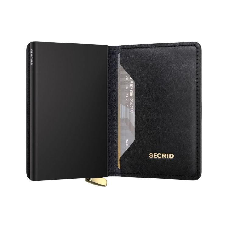 Secrid Slimwallet Emboss Diamond PREMIUM+ (Black) - Panache (Koksijde)