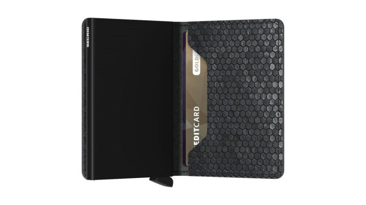 Secrid Slimwallet Hexagon (Black) - Panache (Koksijde)