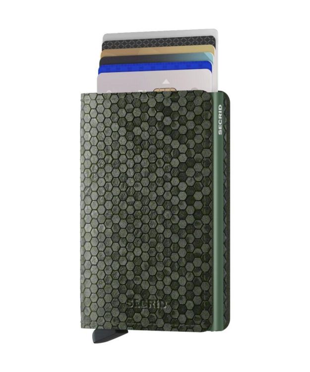 Secrid Slimwallet Hexagon (Green) - Panache (Koksijde)