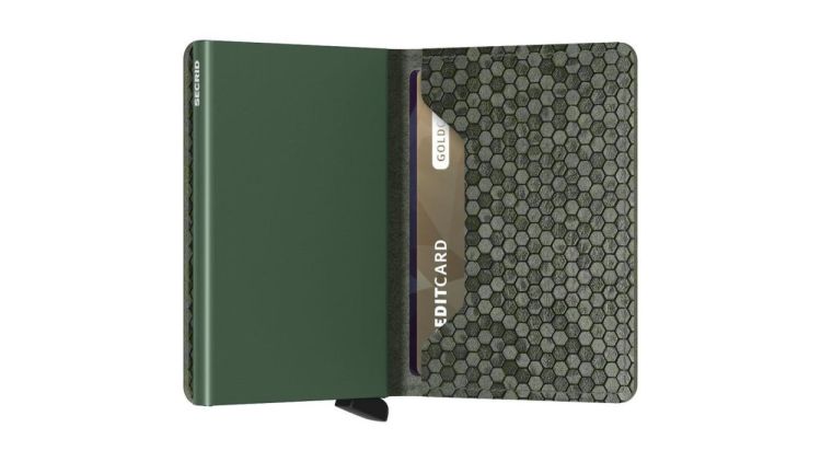 Secrid Slimwallet Hexagon (Green) - Panache (Koksijde)