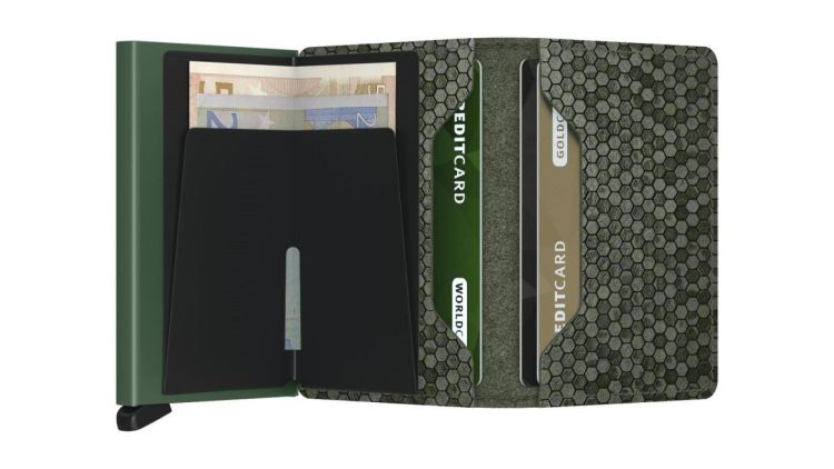 Secrid Slimwallet Hexagon (Green) - Panache (Koksijde)