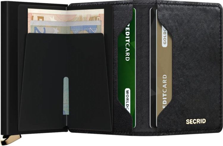 Secrid Slimwallet Premium Emboss Diamond (Black) - Panache (Koksijde)