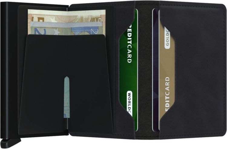 Secrid Slimwallet Vintage (Black) - Panache (Koksijde)