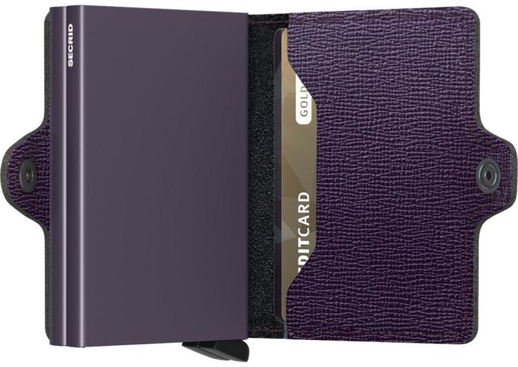 Secrid Twinwallet Crisple (Purple) - Panache (Koksijde)