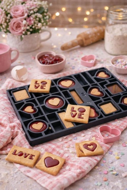 Silikomart Vorm Voilà Cookie Love () - Panache (Koksijde)