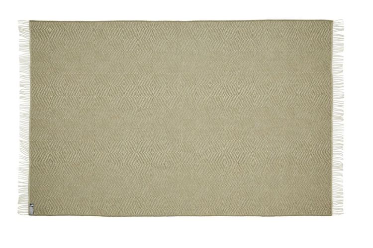 Silkeborg Uld Plaid Fanø 140x240 (Light green) - Panache (Koksijde)