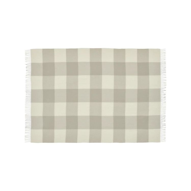 Silkeborg Uld Plaid Santa Fe 130x200 (Limestone) - Panache (Koksijde)