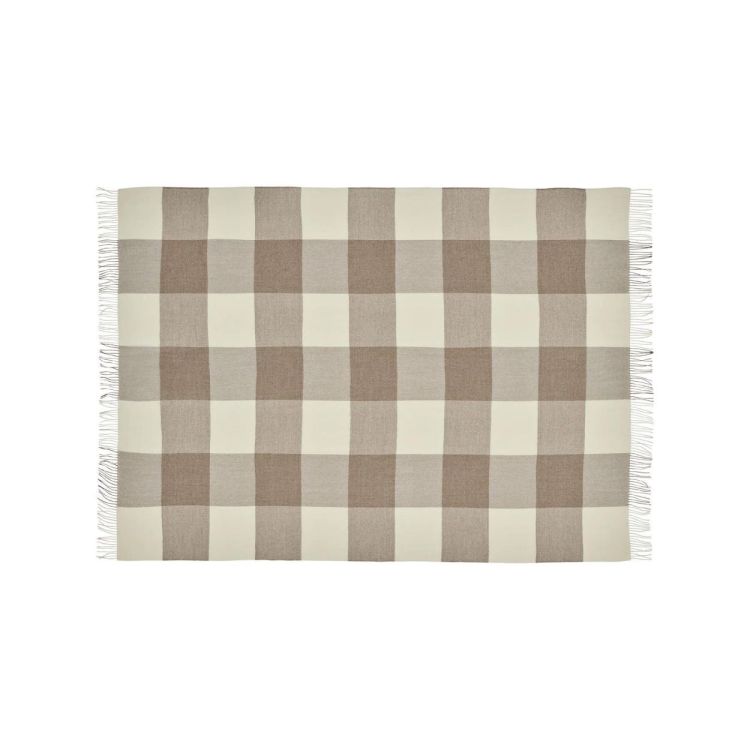 Silkeborg Uld Plaid Santa Fe 130x200 (Walnut brown) - Panache (Koksijde)