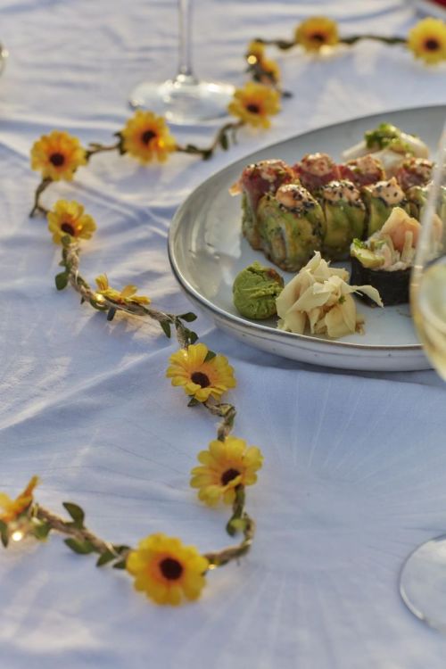 Sirius Home Flora summerflowers 2m slinger (Geel) - Panache (Koksijde)