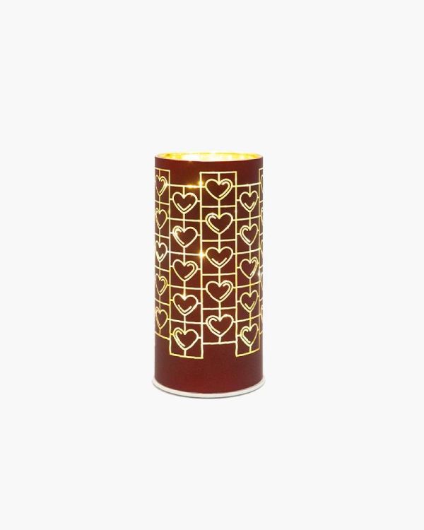 Sirius Home Frida cylinder glas H15cm (Bordeaux) - Panache (Koksijde)