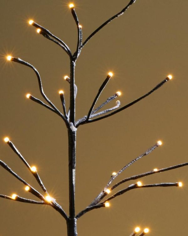 Sirius Home Sapin Isaac H1,6 m Ø50 cm (Bruin/wit) - Panache (Koksijde)