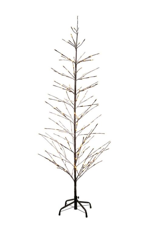 Sirius Home Sapin Isaac H1,6 m Ø50 cm (Bruin/wit) - Panache (Koksijde)