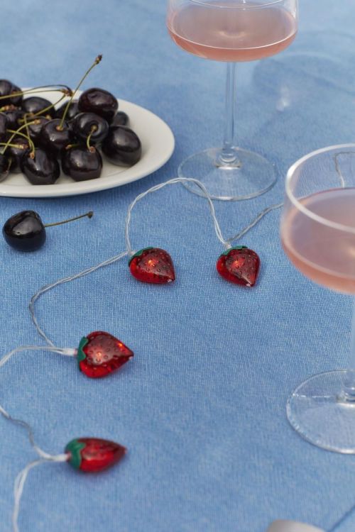 Sirius Home Guirlande Lulu Fraise 1,35m (Rood) - Panache (Koksijde)