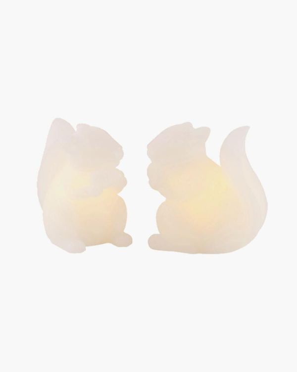 Sirius Home Set 2 Evelyn eekhoorns H9cm (Wit) - Panache (Koksijde)