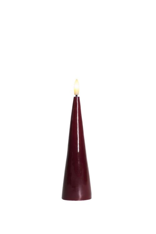 Sirius Home Sille conische kaars Ø4,8cm H17cm (Bordeaux) - Panache (Koksijde)