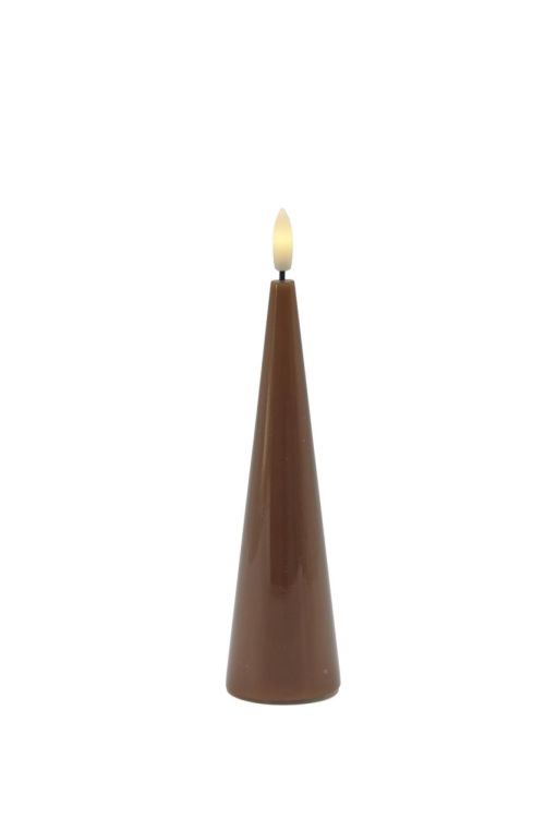 Sirius Home Sille conische kaars Ø4,8cm H17cm (Toffee) - Panache (Koksijde)
