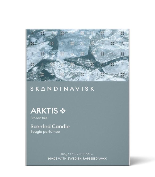 Skandinavisk Bougie Parfumée ARKTIS 200g Special Edition (Spearmint) - Panache (Koksijde)