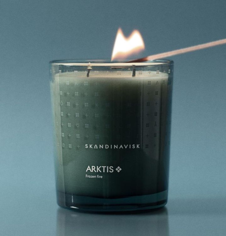 Skandinavisk Bougie Parfumée ARKTIS 350g Special Edition (Spearmint) - Panache (Koksijde)