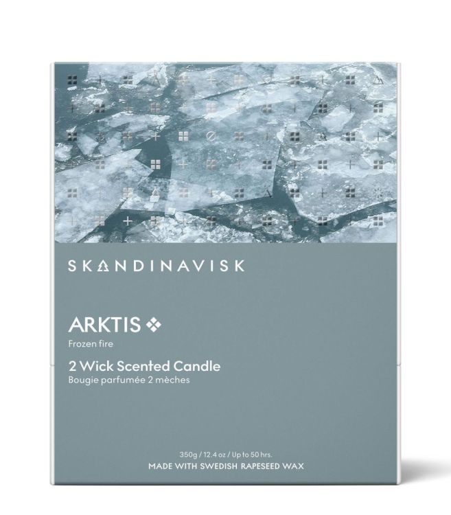 Skandinavisk ARKTIS geurkaars 350g Special Edition (Spearmint) - Panache (Koksijde)