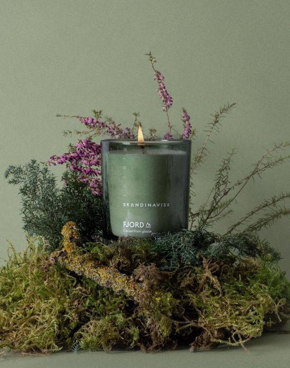Skandinavisk FJORD geurkaars 200g (Fjord green) - Panache (Koksijde)