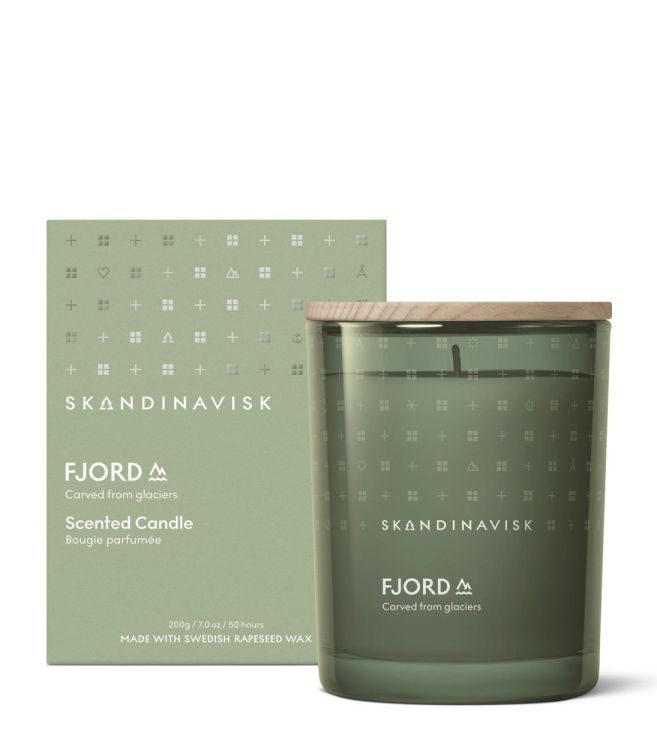 Skandinavisk FJORD geurkaars 200g (Fjord green) - Panache (Koksijde)