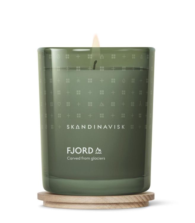 Skandinavisk FJORD geurkaars 200g (Fjord green) - Panache (Koksijde)