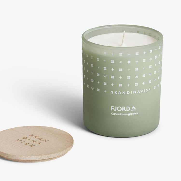 Skandinavisk Bougie parfumée de 200g (Fjord green) - Panache (Koksijde)