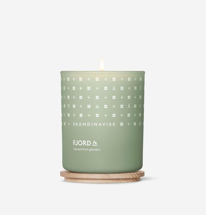 Skandinavisk Bougie parfumée de 200g (Fjord green) - Panache (Koksijde)