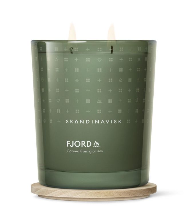 Skandinavisk Bougie parfumée FJORD 350g (Fjord green) - Panache (Koksijde)