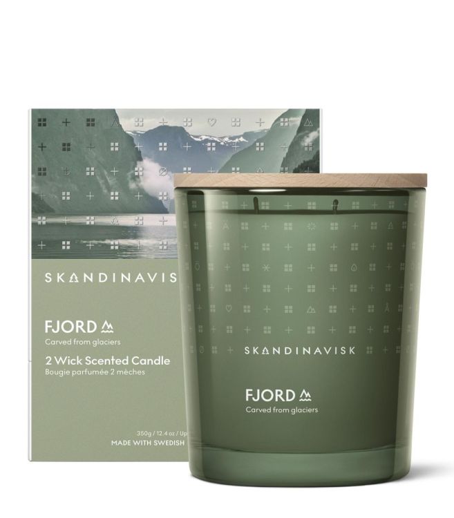 Skandinavisk Bougie parfumée FJORD 350g (Fjord green) - Panache (Koksijde)