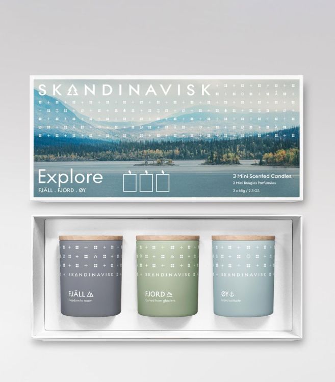 Skandinavisk Giftset Explore 3x65g (Multi) - Panache (Koksijde)