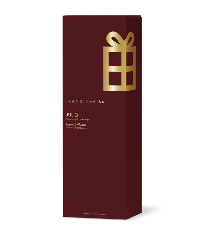 Skandinavisk JUL diffuser 200ml Gold Symbol (Red) - Panache (Koksijde)