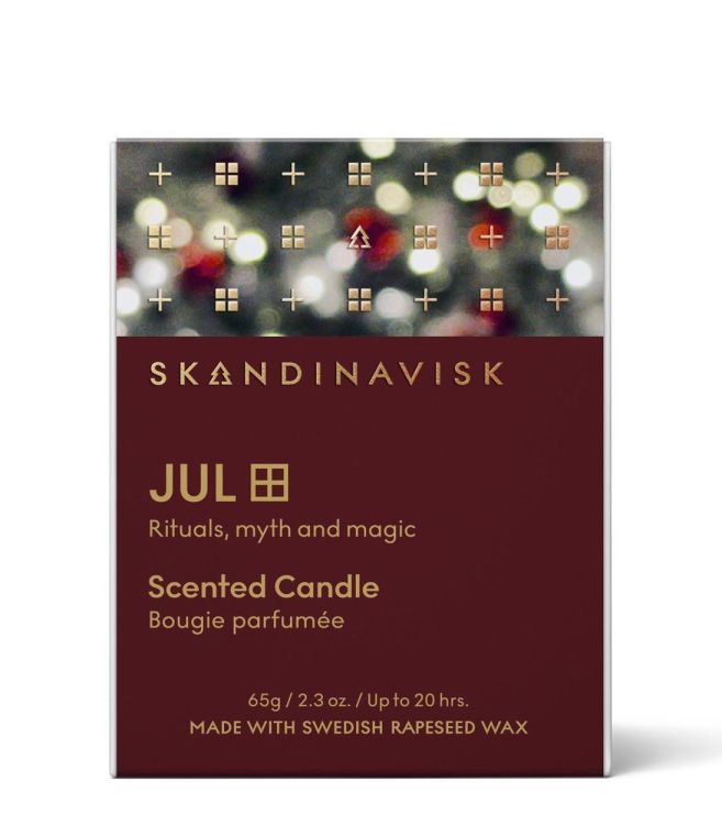 Skandinavisk JUL geurkaars 65g Special Edition (Red) - Panache (Koksijde)