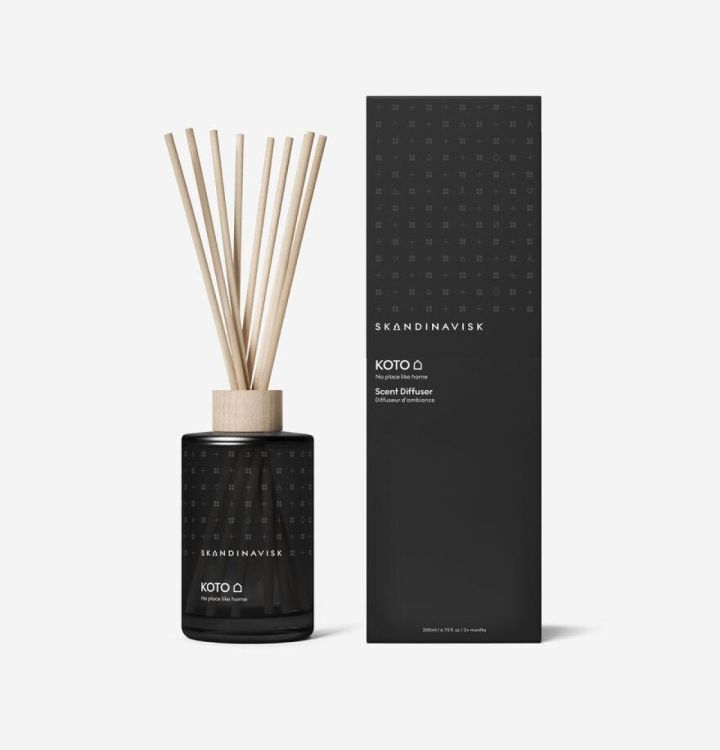 Skandinavisk Diffuseur KOTO 200ml (Black) - Panache (Koksijde)