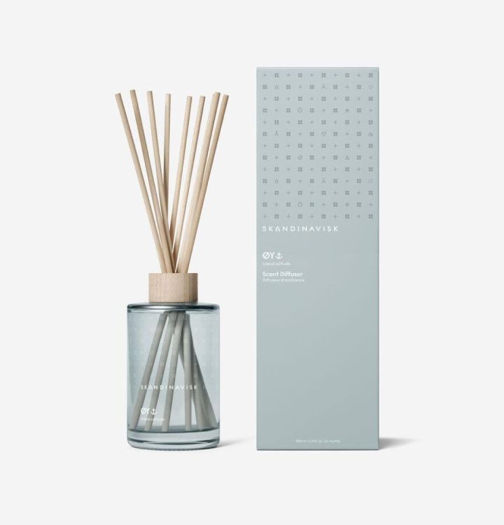 Skandinavisk ØY diffuser 200ml (Blauw) - Panache (Koksijde)