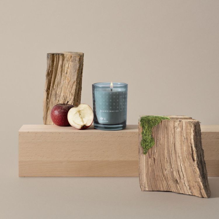 Skandinavisk ØY geurkaars 200g (Powder Blue) - Panache (Koksijde)