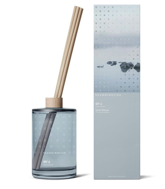 Skandinavisk ØY large diffuser 500ml (Powder Blue) - Panache (Koksijde)
