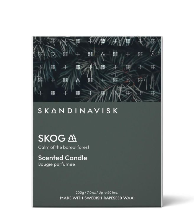 Skandinavisk SKOG geurkaars 200g Special Edition (Forest Green) - Panache (Koksijde)